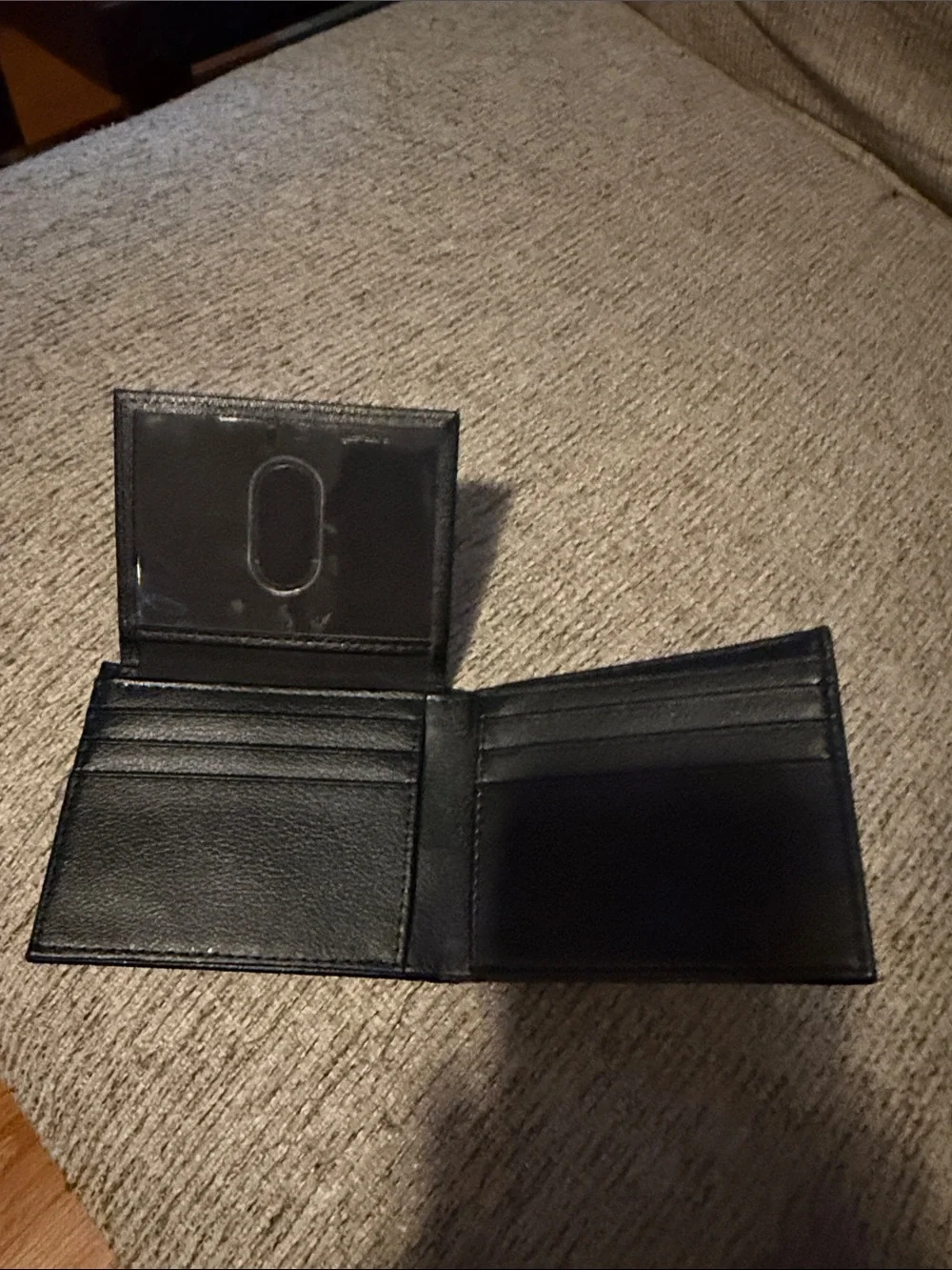 Men’s leather Ecko bifold wallet